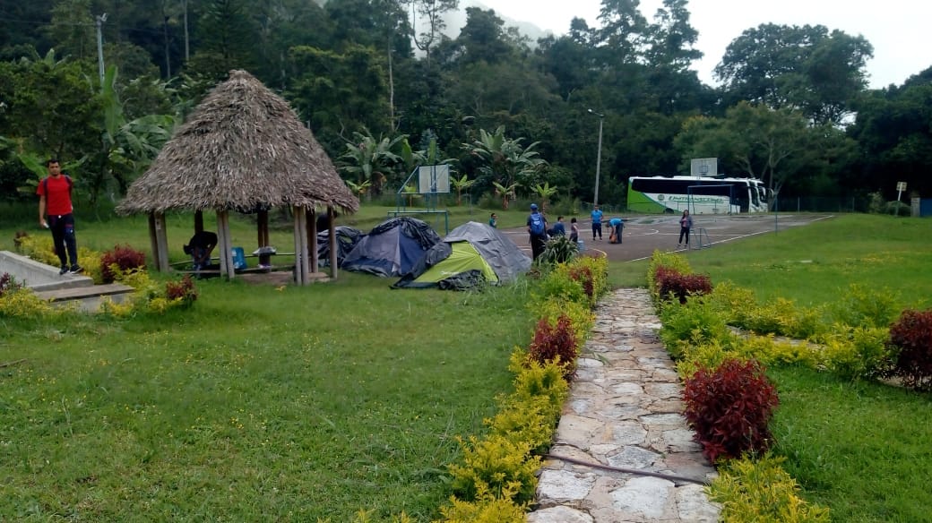 Zonas de camping para salidas pedagógicas y campamentos