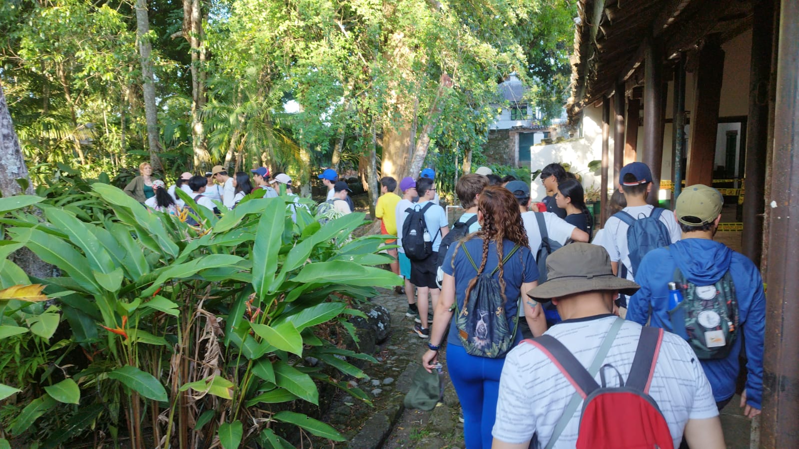 Caminata pedagógica por las ruinas de la Ciudad Perdida de Falan en Tolima