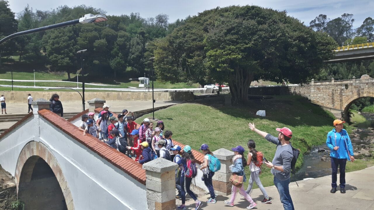 Recorrido histórico de aprendizaje vivo en el Altar de la Patria, Puente de Boyacá.