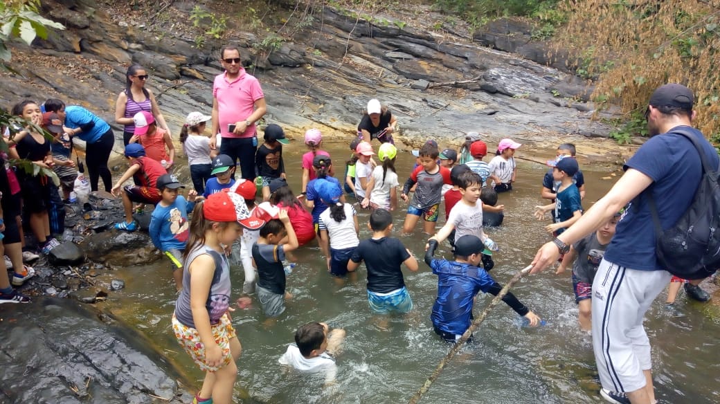 Quebrada del Tigre en Tobia, escenario para talleres de hidrología y educación ambiental.