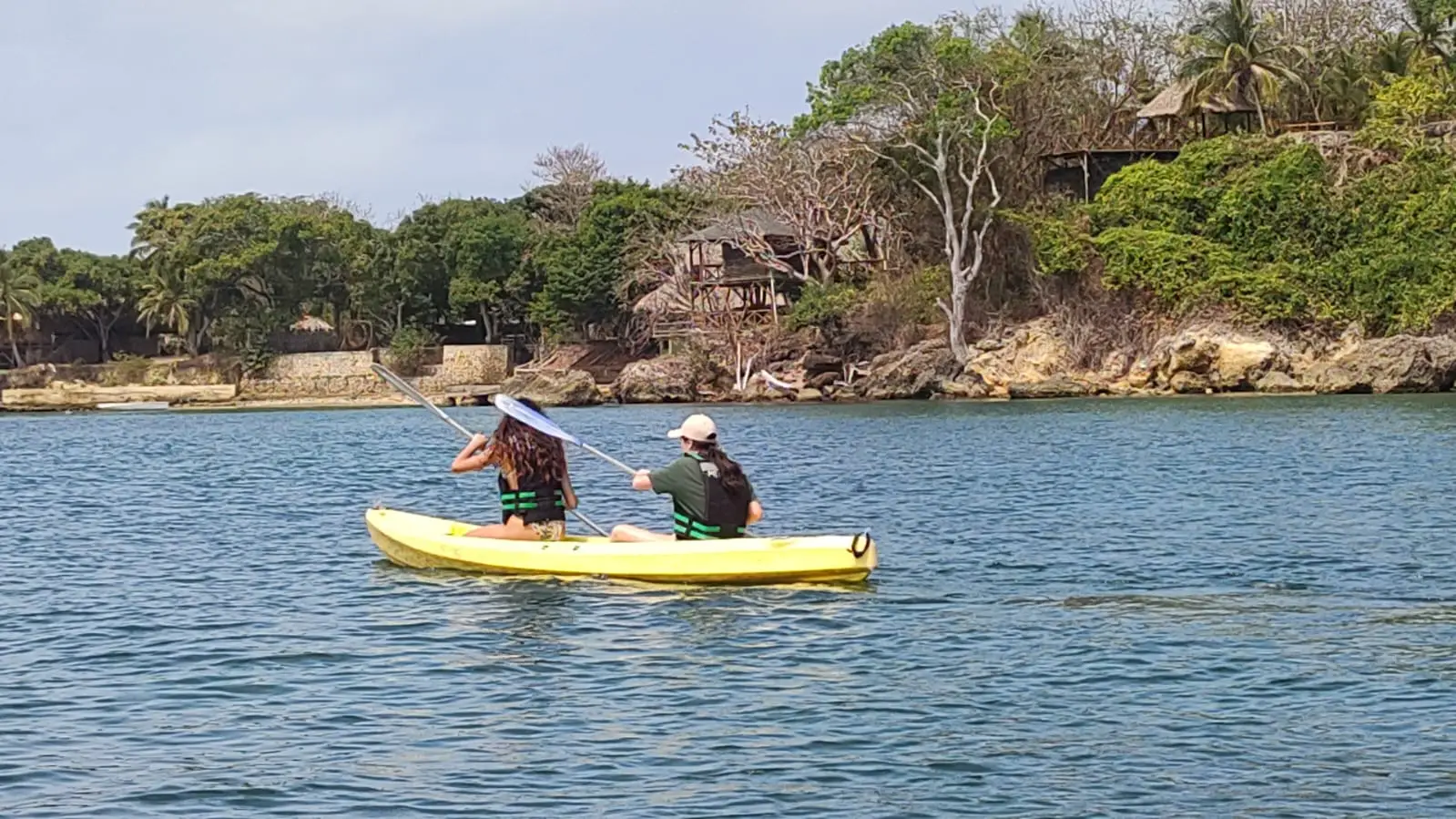 Estudiantes de Awalí School explorando arrecifes y manglares en Isla Fuerte, uno de los 5 destinos pedagógicos inolvidables en Colombia para la sostenibilidad ambiental.