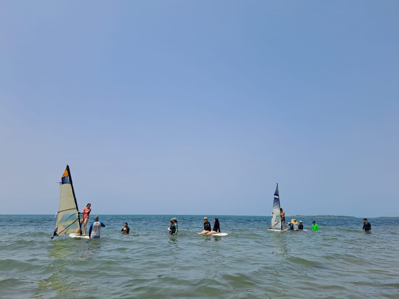 Inducción técnica de snorkel y careteo en las Islas de San Bernardo - Expedición Sanguaré