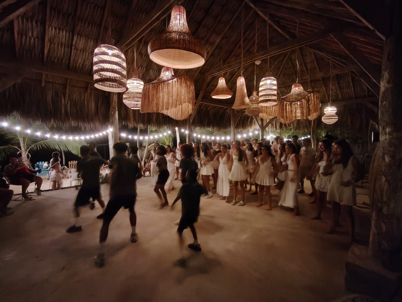 Taller de música de caribe Salida pedagógica Awalí Isla Fuerte