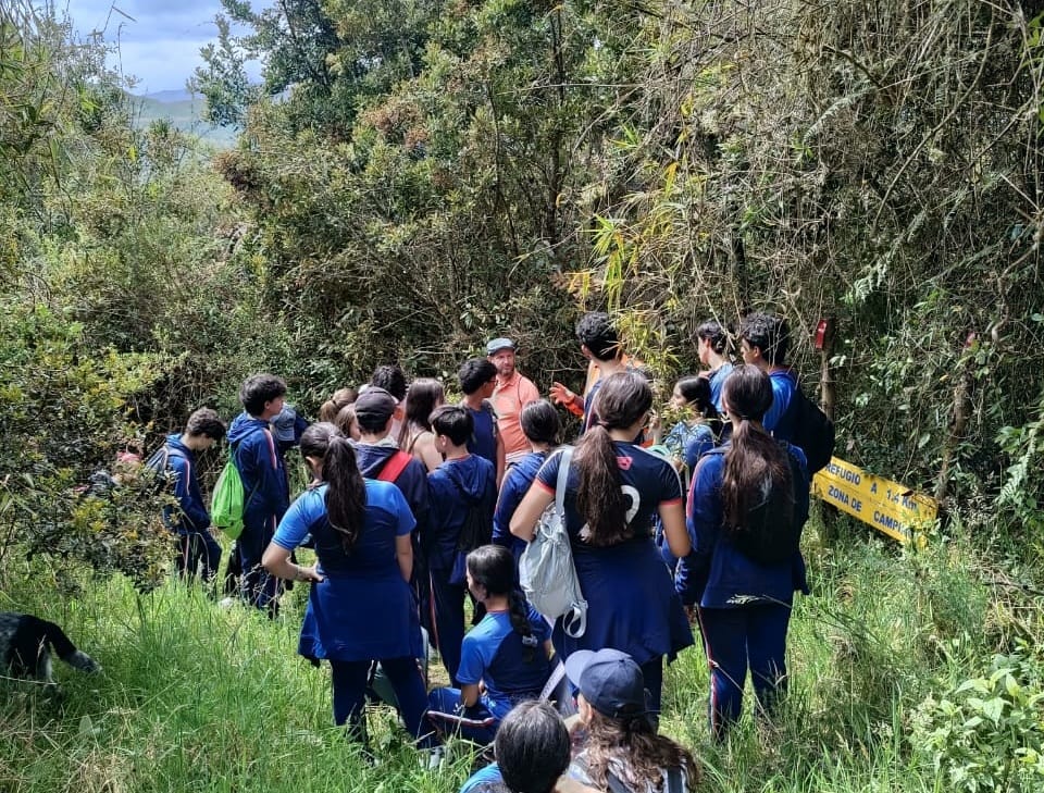 Taller de avistamiento de aves e identificación de fauna nativa en la Reserva Andes vía Choachí.